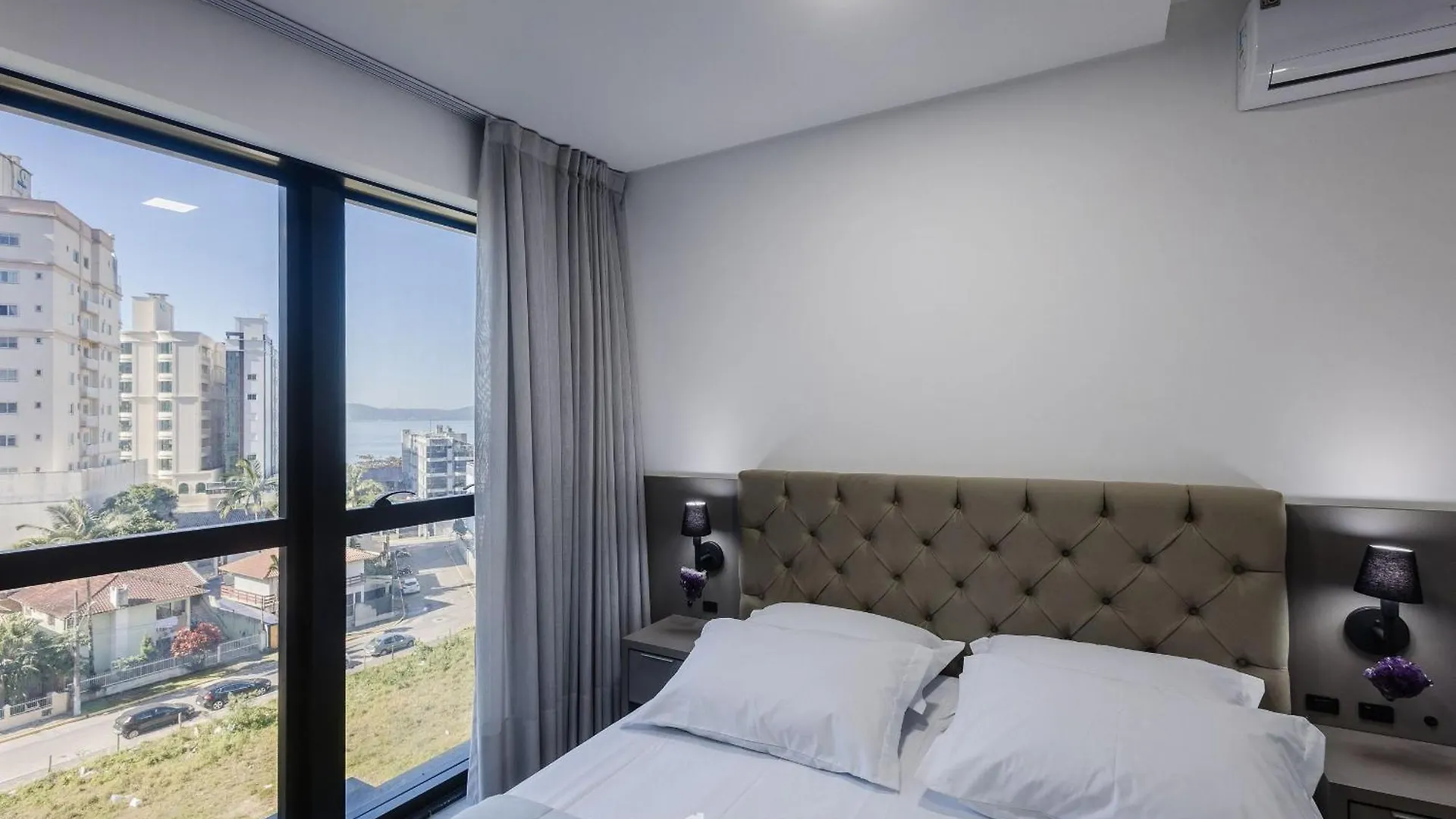 Mhfa - Studios Em Predio Luxuoso Com Vista Mar Itapema Apartamento