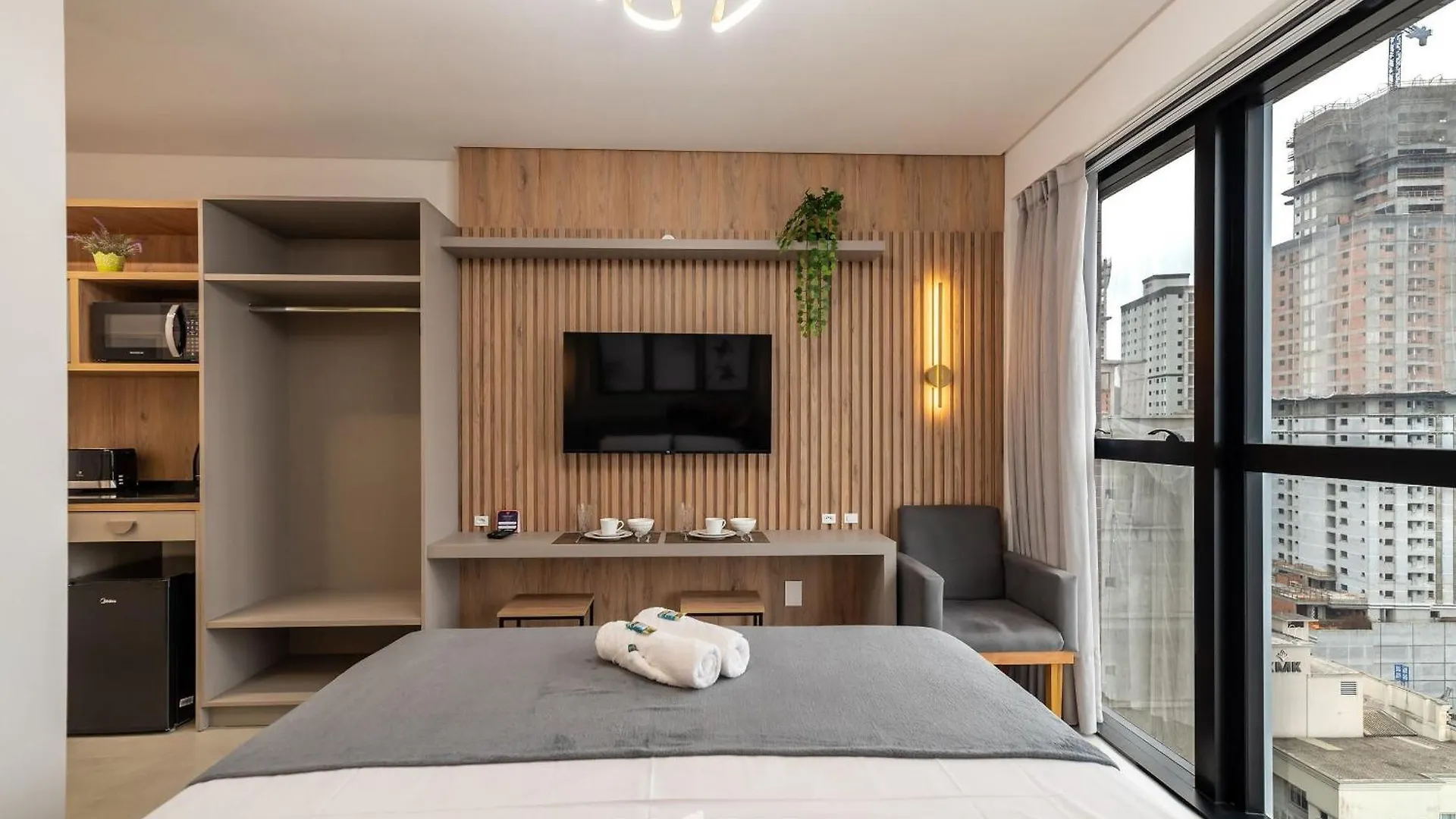 Mhfa - Studios Em Predio Luxuoso Com Vista Mar Itapema