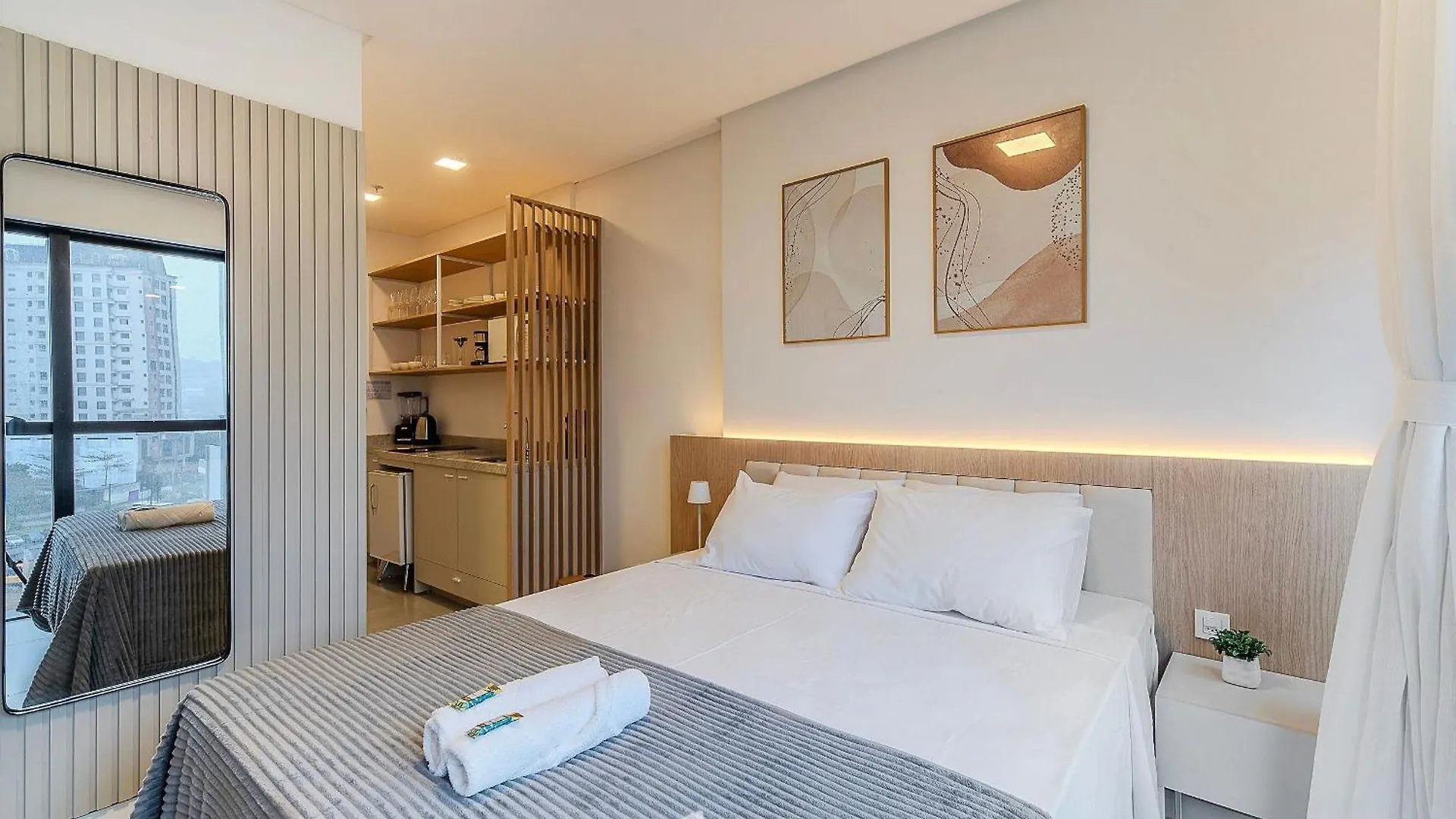Apartamento Mhfa - Studios Em Predio Luxuoso Com Vista Mar Itapema Brasil